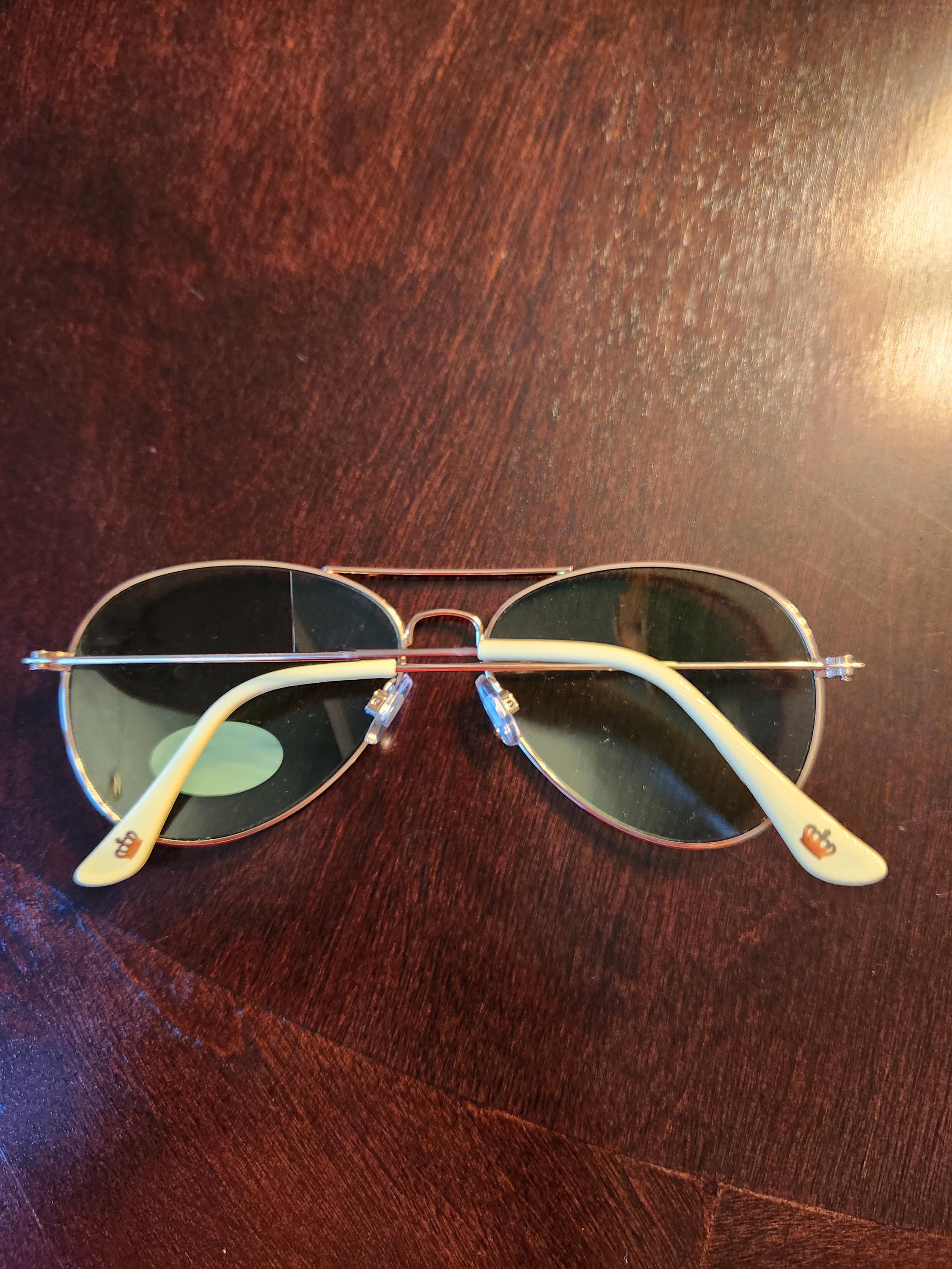 Juicy couture sunglasses aviator style ?? Juicy Couture Rare Find Green Gold Yellow Sunglasses One  main image 2