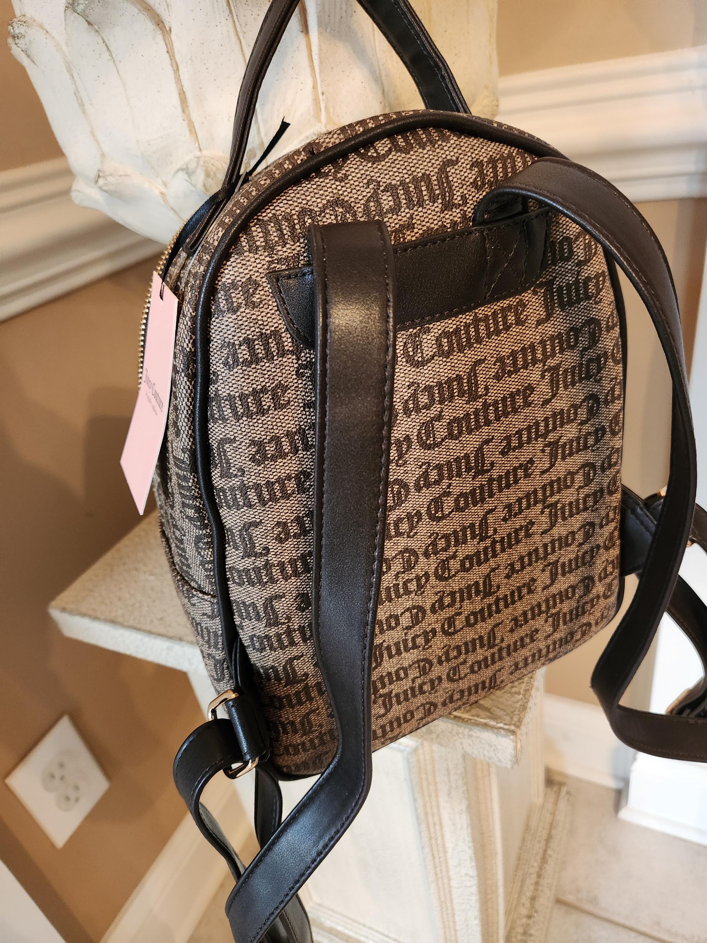 Juicy Couture No Rules Backpack Taupe Brown Status Color  display picture 1