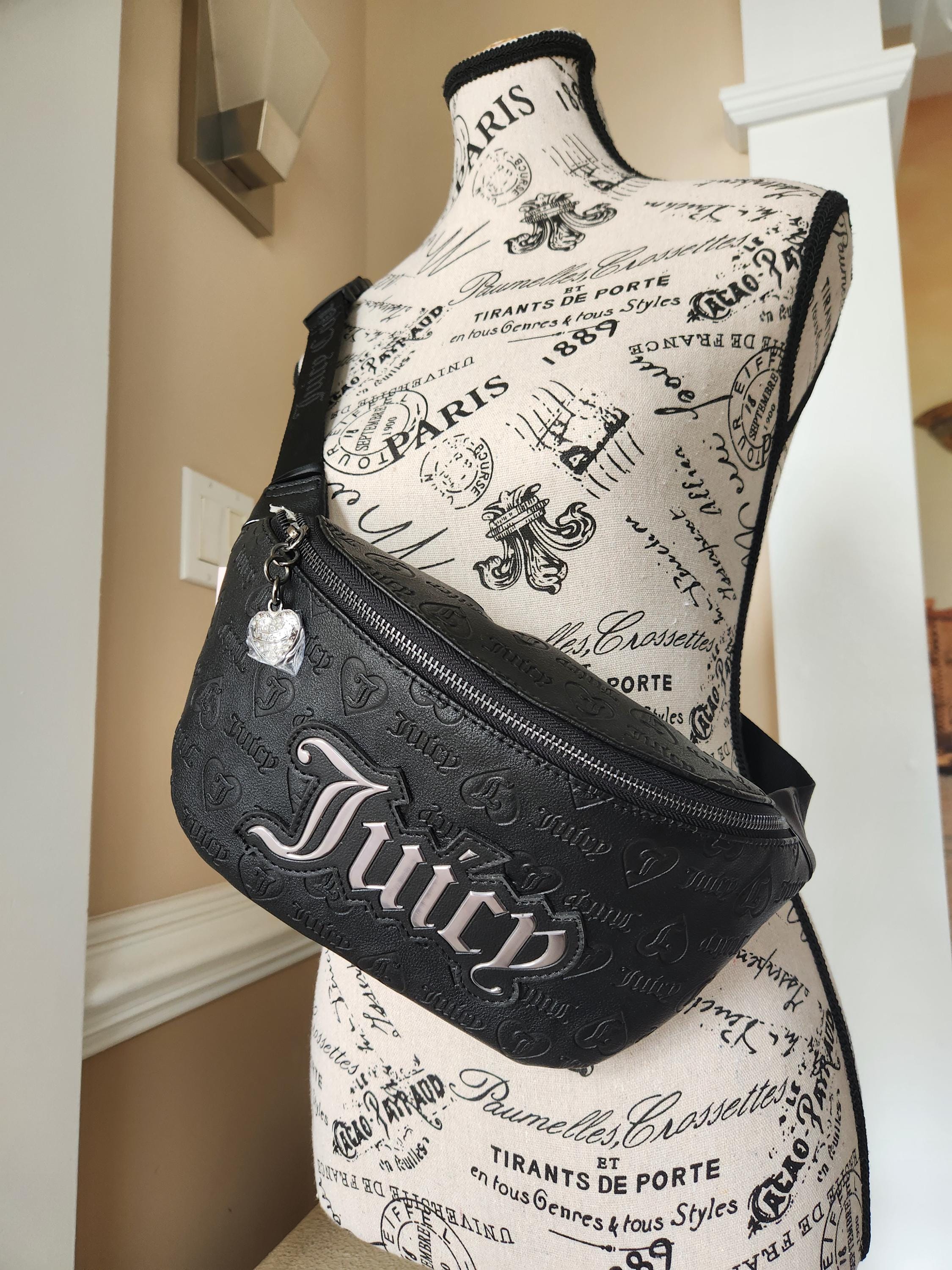 Juicy Couture Liquorice Upgrade U Belt Bag Fancy and Stylish