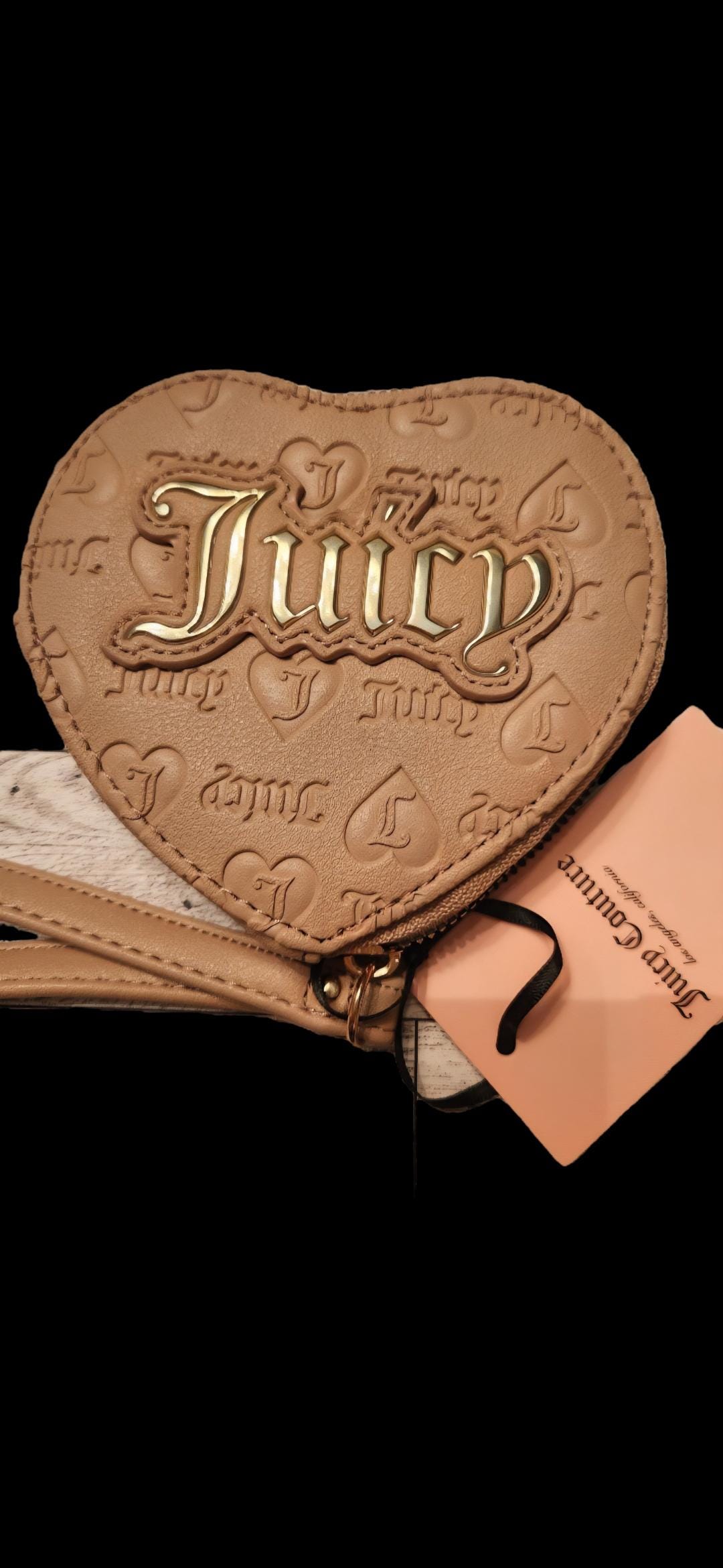 ❤︎Juicy Couture ❤︎Charging Wristlet Juicy Couture Wristlet Bag Phone Charger Charging Pink