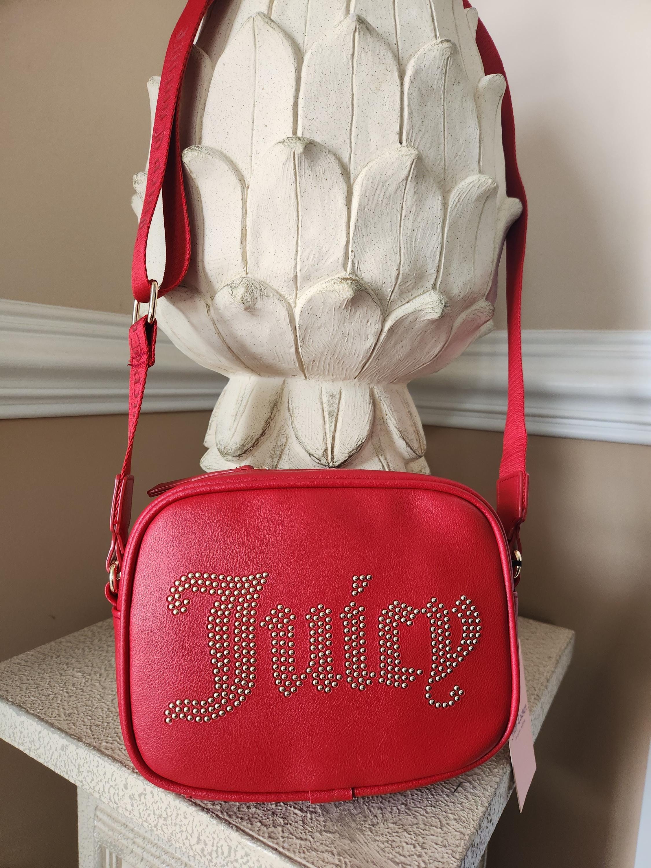 Juicy Couture Cool Red Obsession Camera Crossbody Adorable