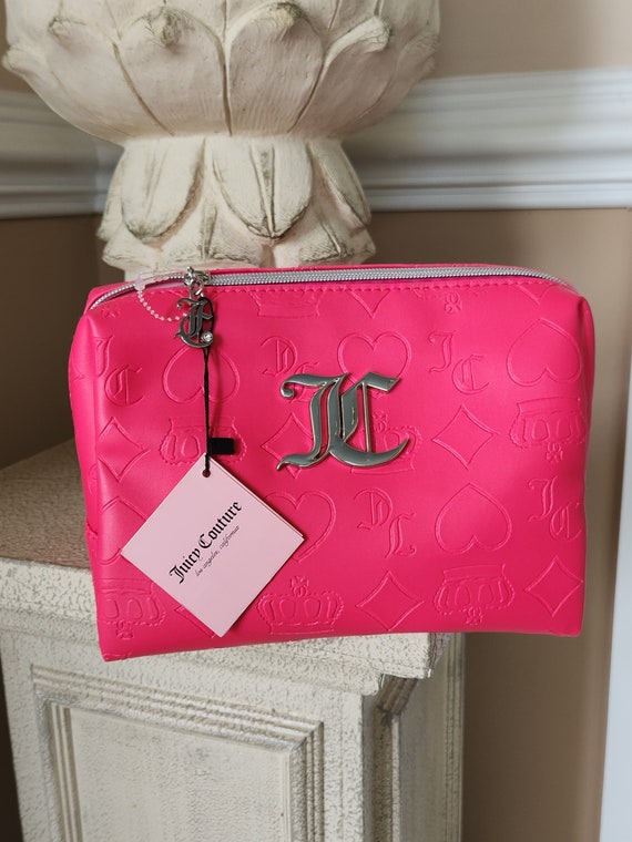 Juicy Couture ピンク マザーズバッグ　美品 Juicy Couture Pink Lemonade Big Spender Mini Tote Bag Purse Velour
