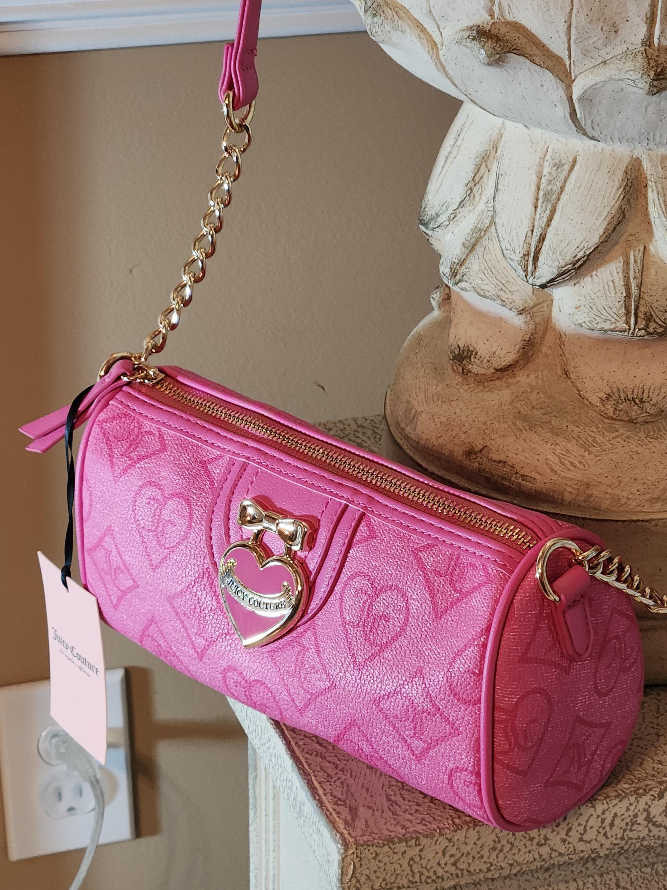 新品＊正規品 Juicy Couture ショルダーバッグ ピンク シグネチャー
