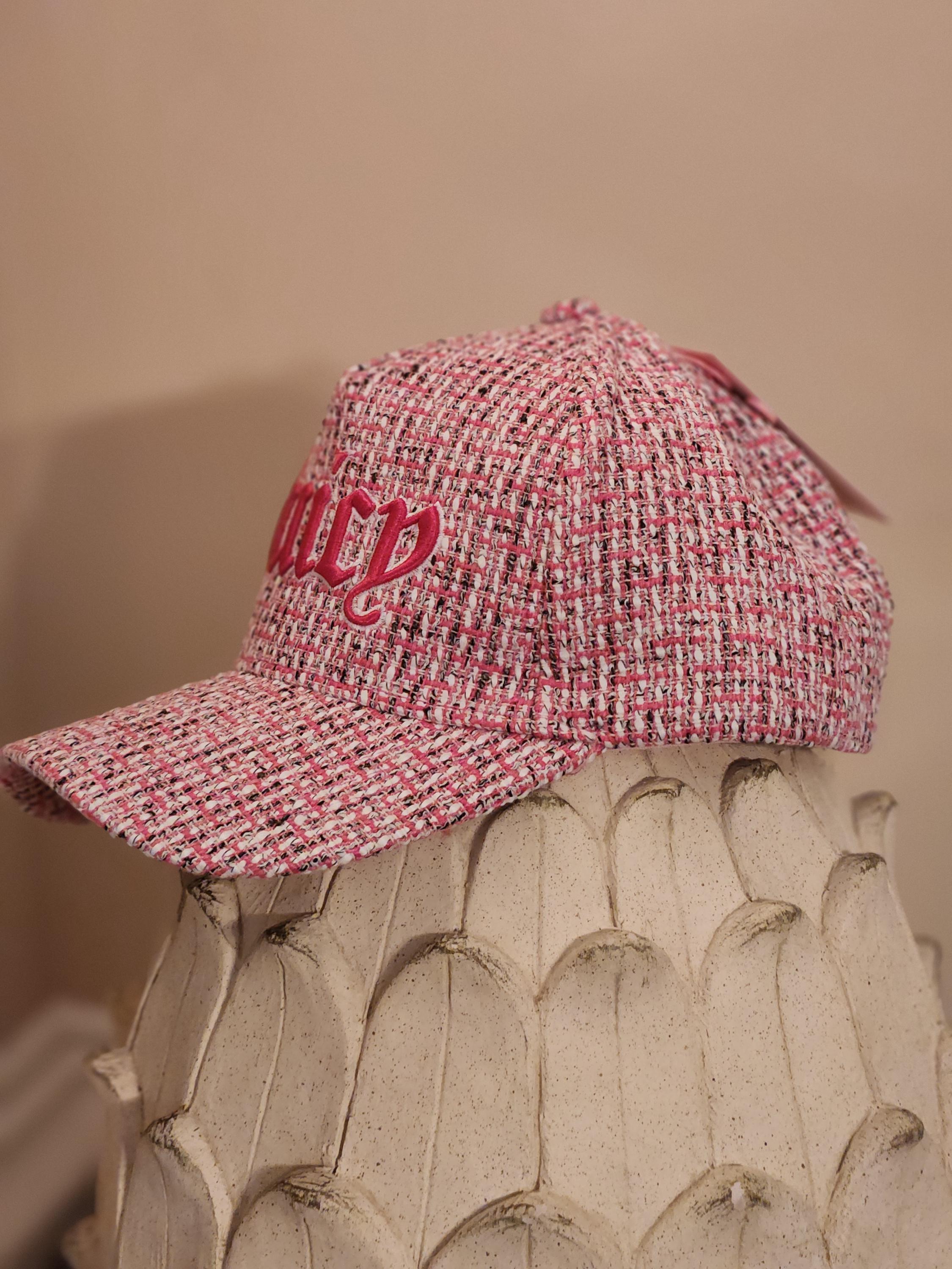Juicy Couture Pink Womens Baseball Cap Hat One Size 