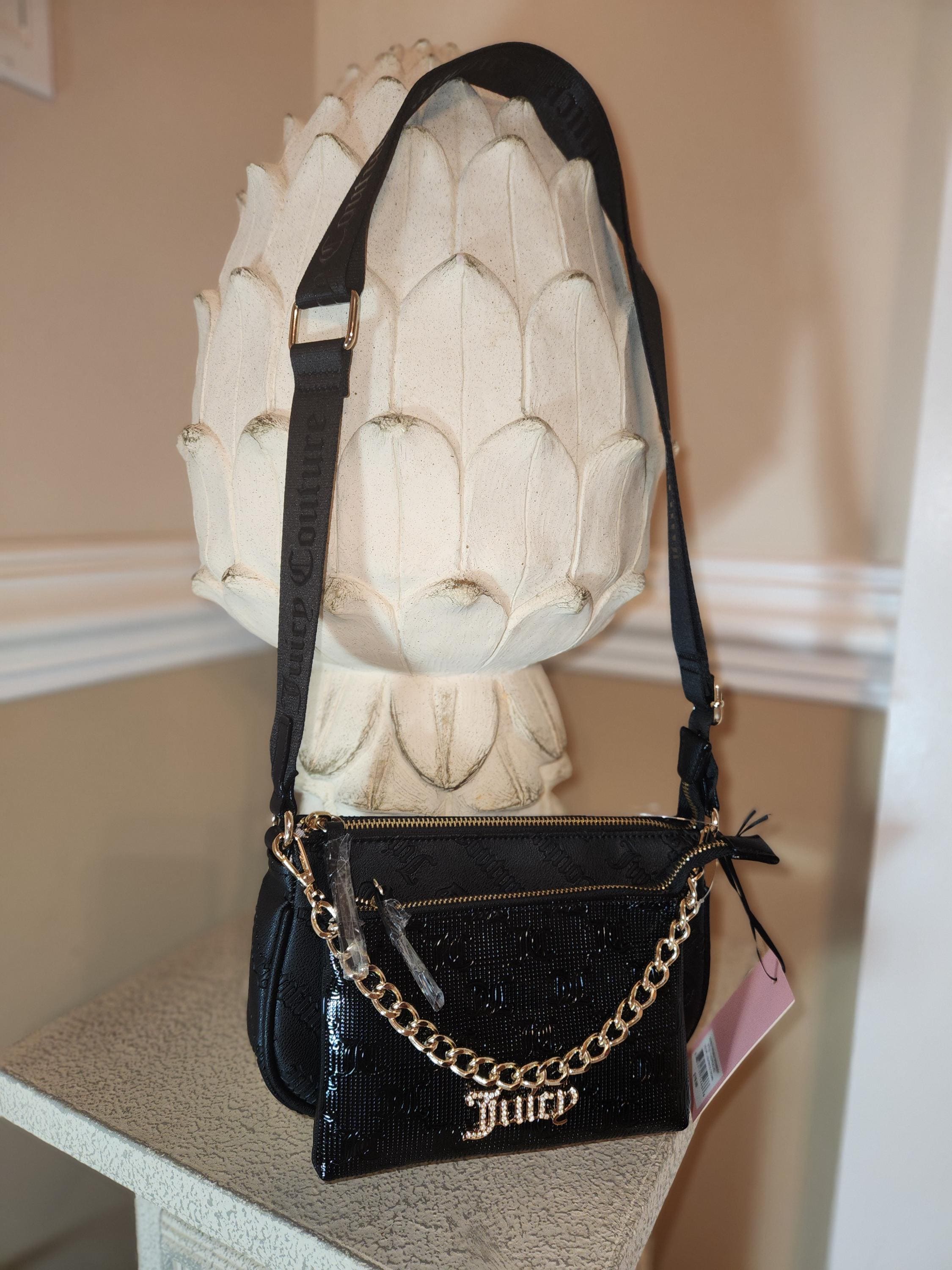 【JUICY COUTURE】GABRIELLE S スカーフ クロスボディバッグ JUICY COUTURE Mix and Match Two Handbags Gift Boxed Set