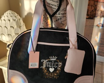 Juicy Couture Heritage Weekender Liquorice Nion Black Velvet