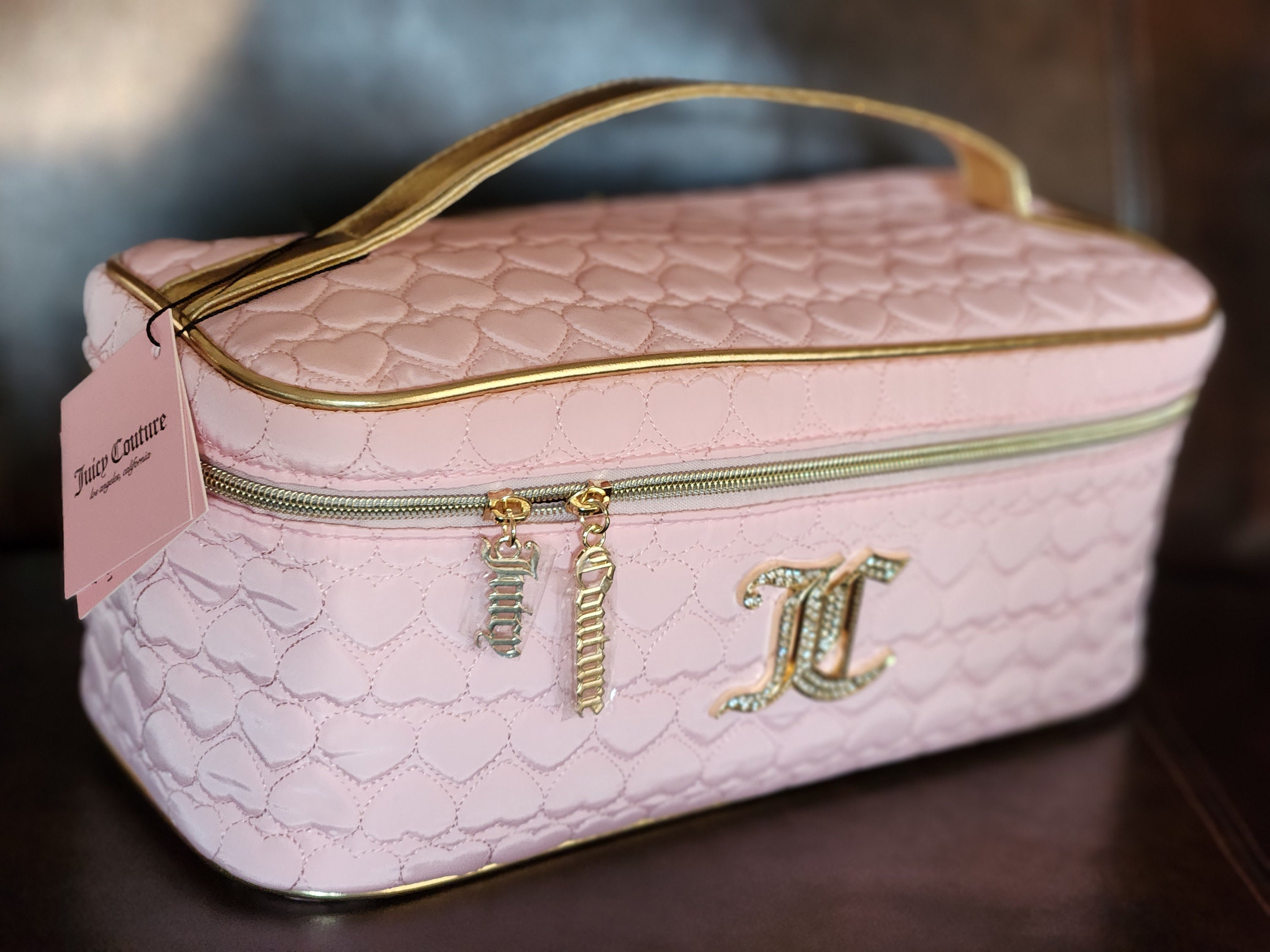 WHAT'S IN MY BAG: Juicy Couture Quilty Pleasure Backpack PINK