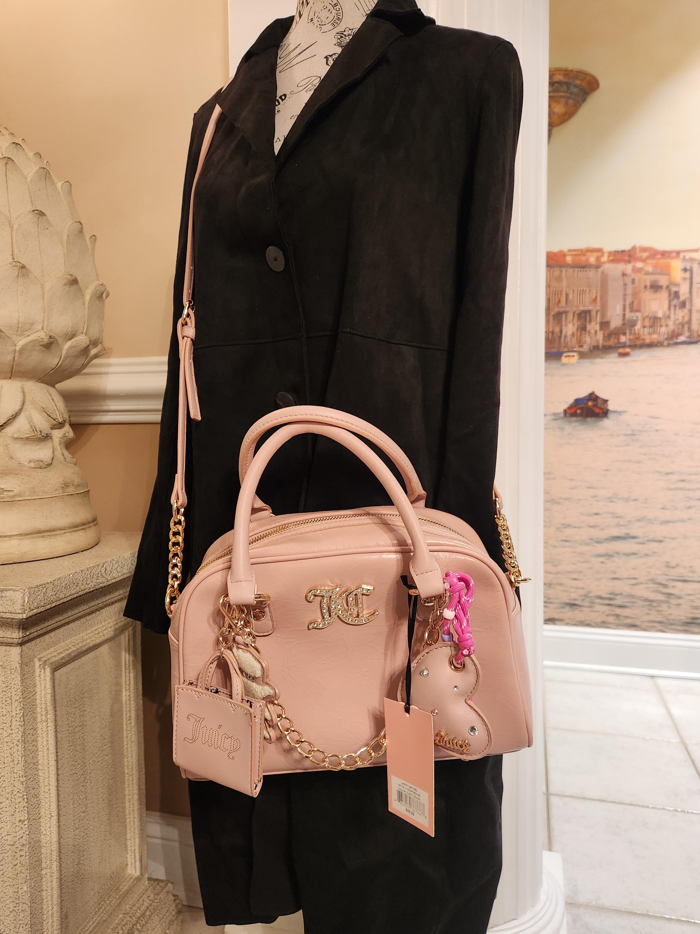 Juicy Couture Juicify Satchel Dusty Blush Exclusive Limited