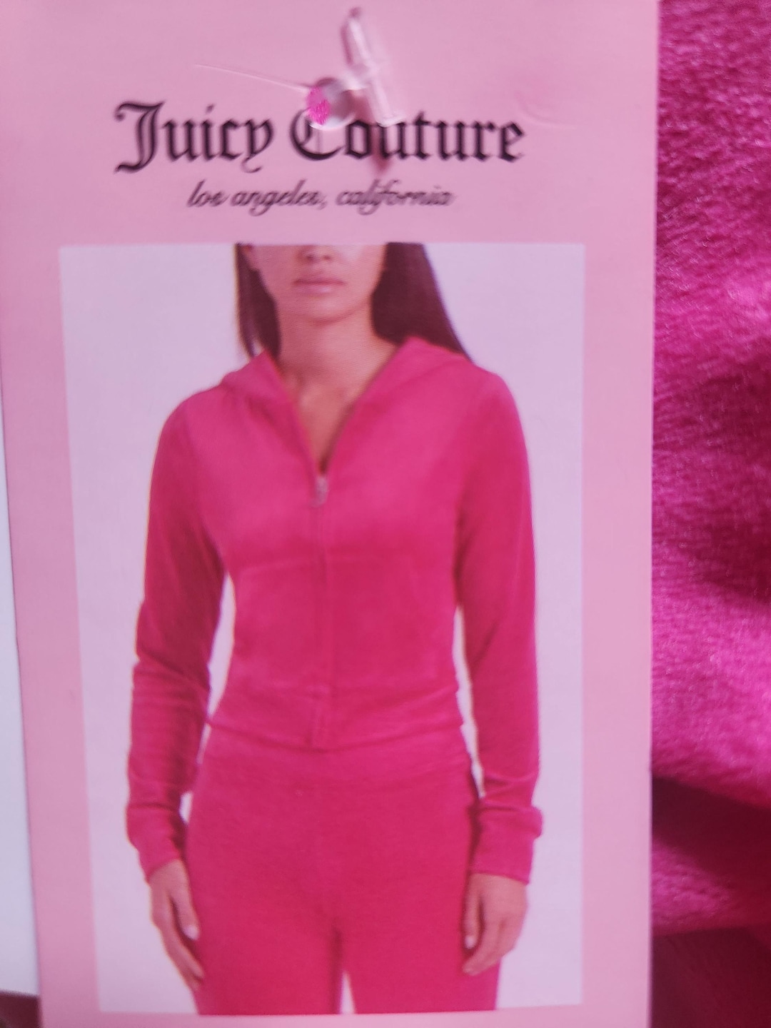 Juicy Couture Bubblegum Pink Party Velour Tracksuits Rhinestones