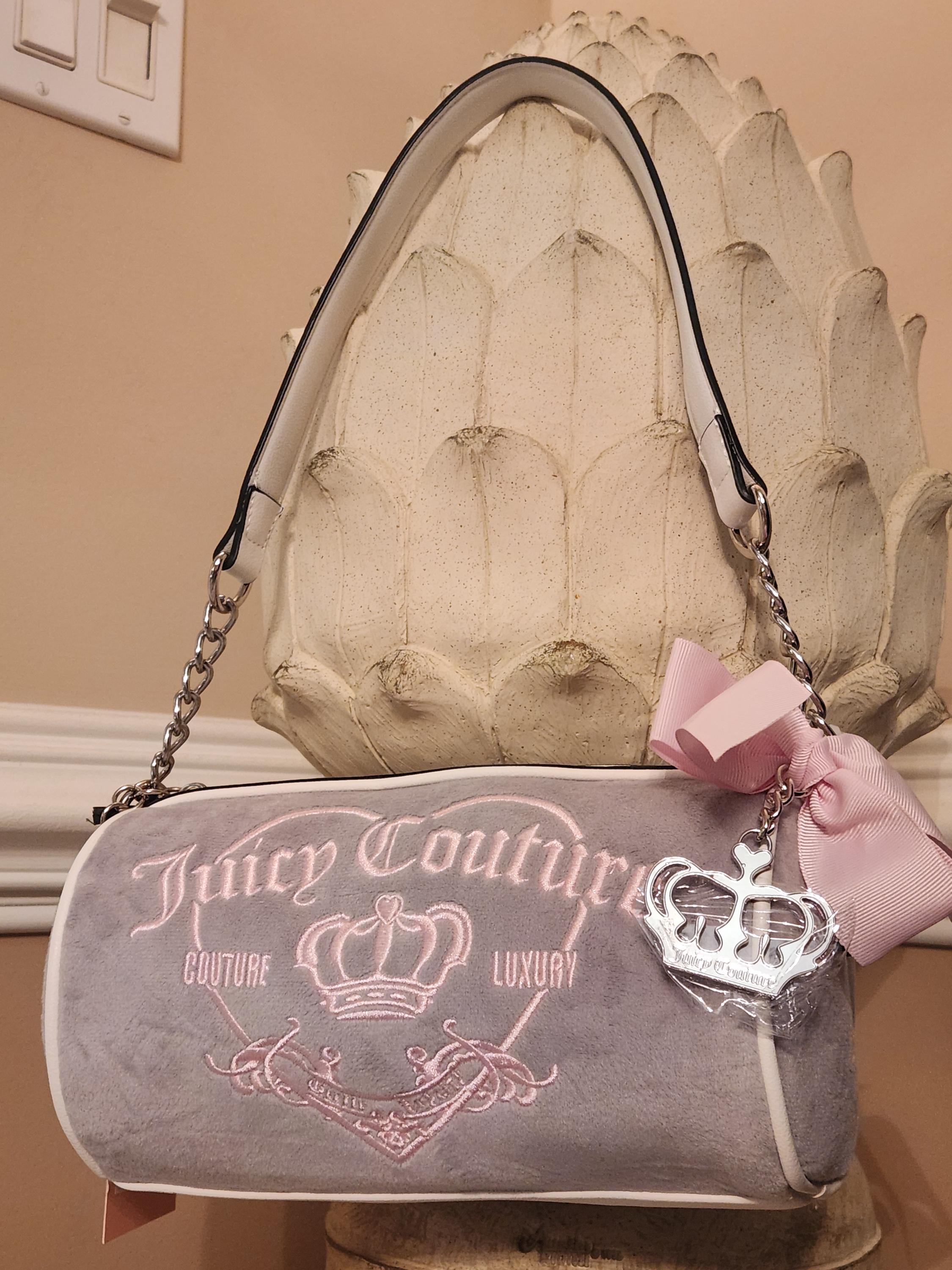 JUICY COUTURE Dove Grey or Pink ( Your Choice)girie Royal Barrel