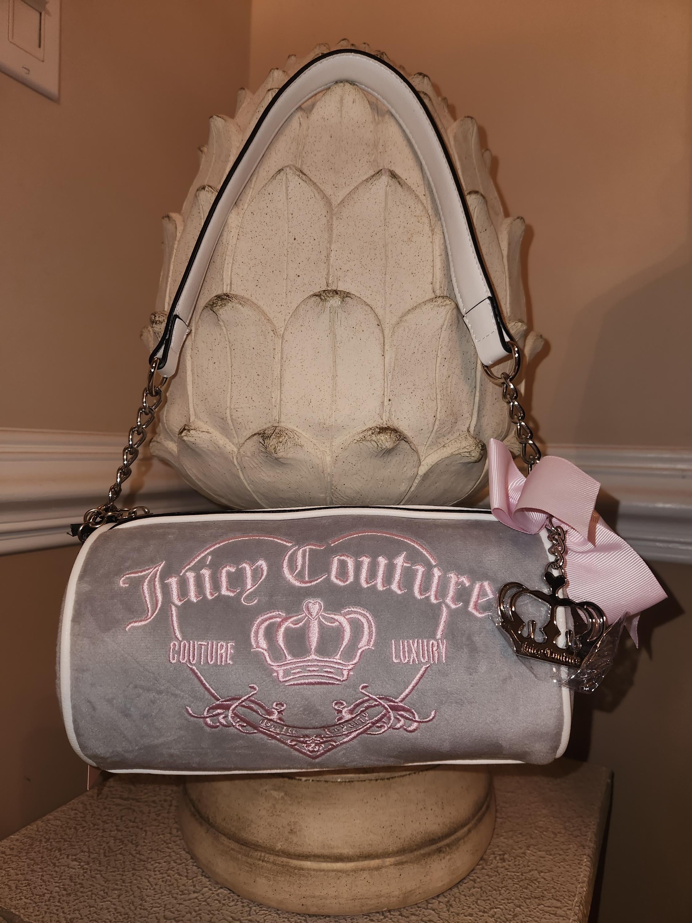JUICY COUTURE Dove Grey or Pink ( Your Choice)girie Royal Barrel