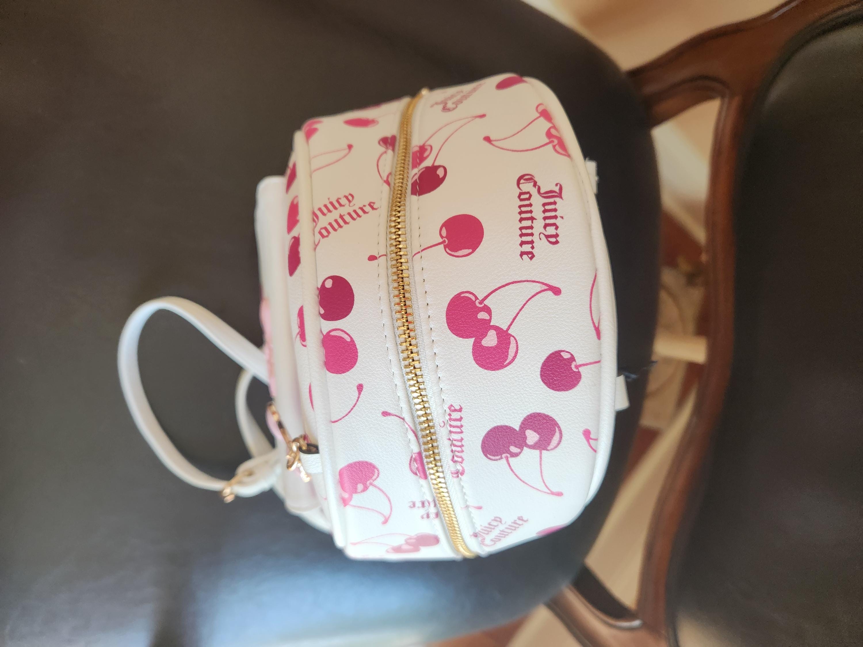 Juicy Couture Pink Cherry Print Backpack Price Is Firm. New cherry ? print Juicy Couture Backpack ? and Duffle  main image 2