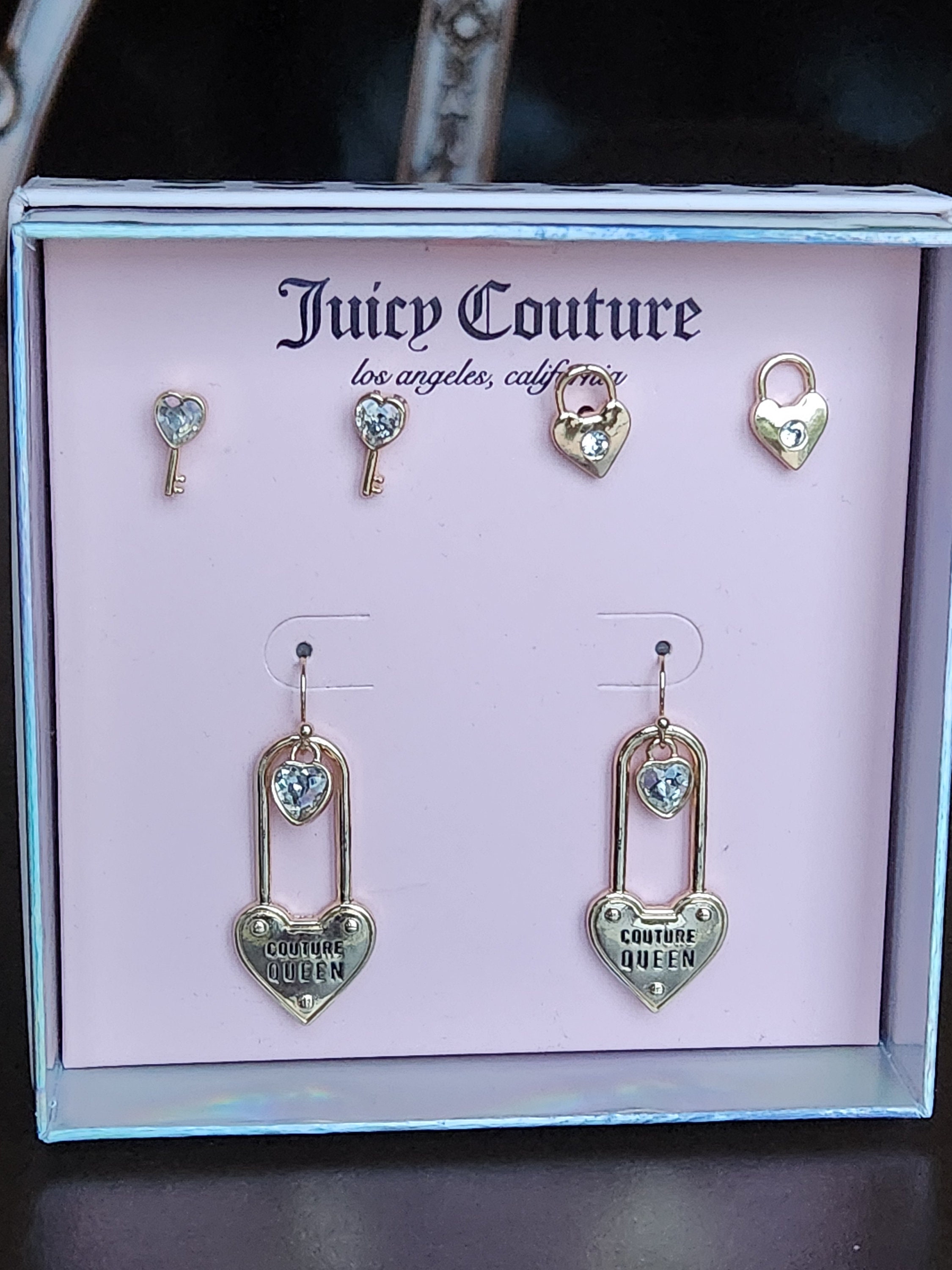 Juicy Couture ブレスレット ピアスセット アメリカ仕入れ Amazon.co