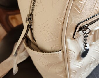 Juicy Couture Cream Backpack with Embossed Logo Design New!! Juicy couture leather cream - Gem main image 3