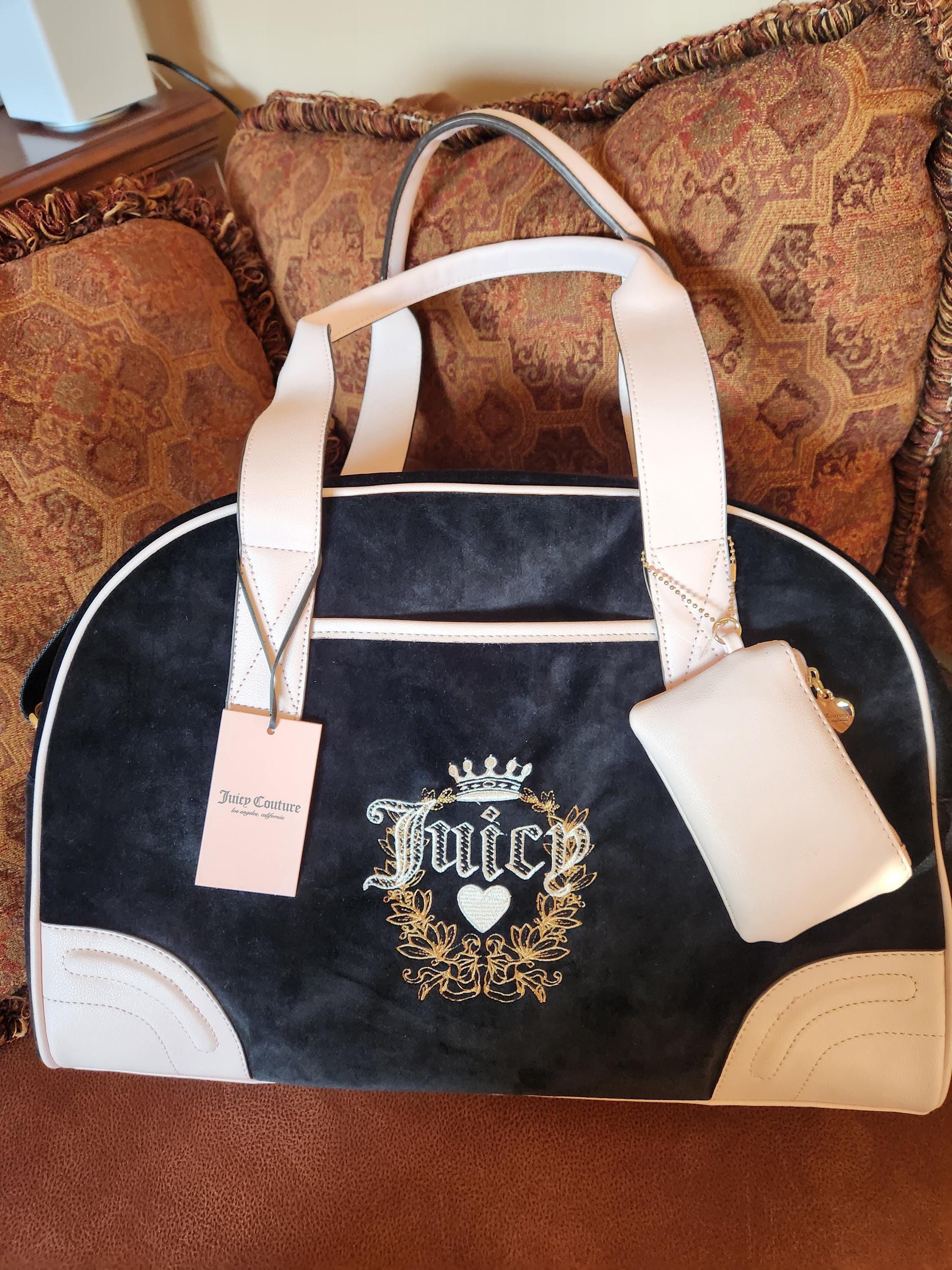 Juicy Couture Heritage Weekender Liquorice Nion Black Velvet