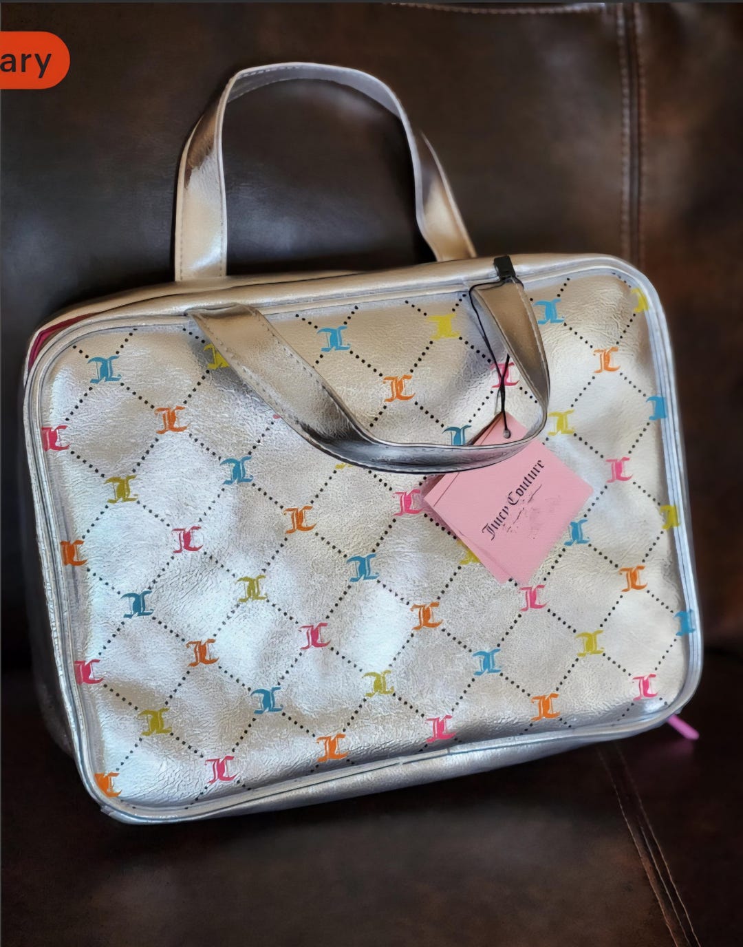 Juicy Couture バニティバッグ ポーチ Makeup Bag Amazon.com: Juicy Couture Women's Cosmetics Bag - Travel