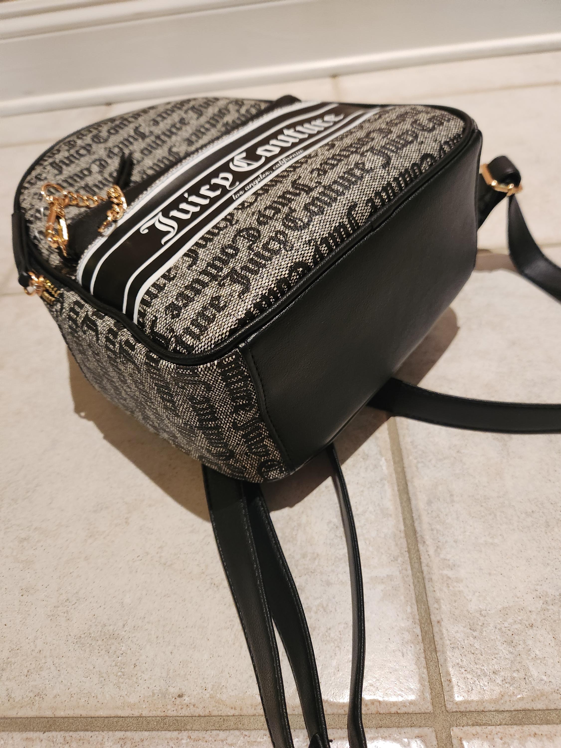JUICY COUTURE ROSIE PULL OUT BACKPACK WITH  POUCH BLACK/BEIGE Juicy Couture - Brandclub - Juicy Couture Women main image 4