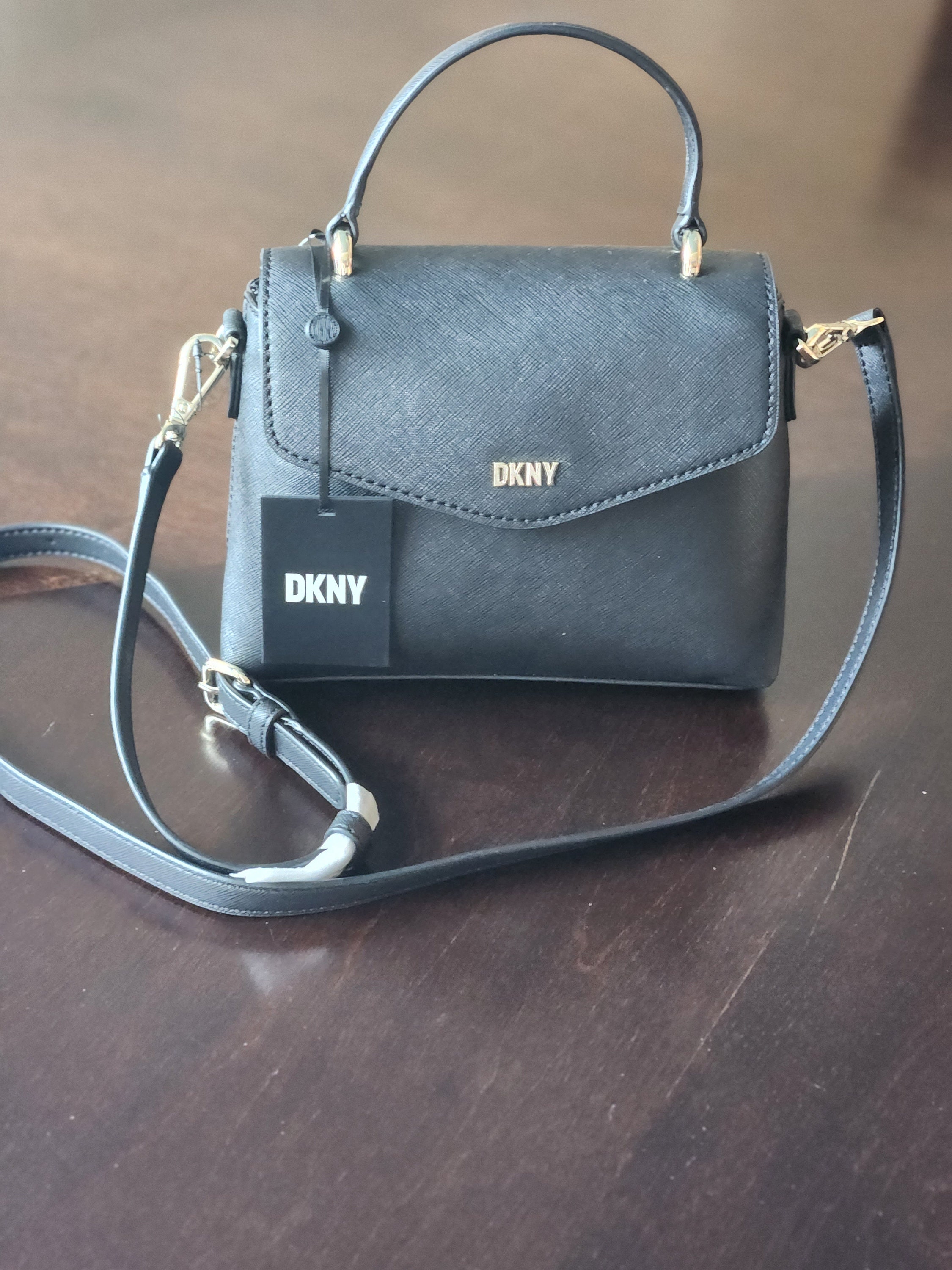 DKNY Leather Lola Tote - Macy's