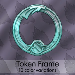 Elevate Your D&D and Pathfinder Adventures with Exquisite Custom Token Frames for TTRPGs - Enhance Your Gaming Experience!