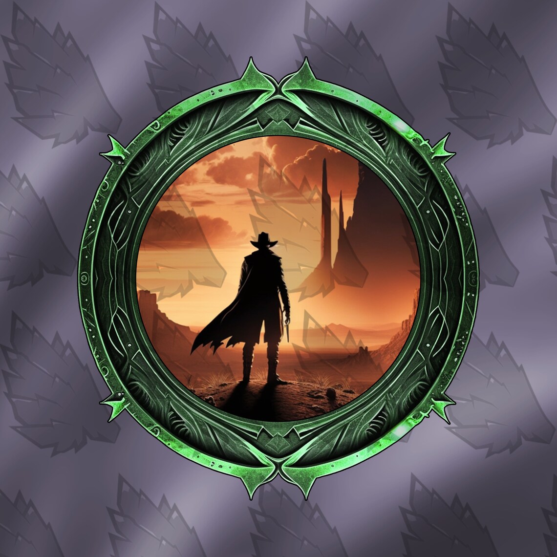 DND Profile Token Frame, 10 Colors. Fantasy, Elven, Scroll for Roll20 ...