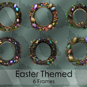 Easter - DND / Pathfinder / Token Frame / Token Border / Foundry VTT / Roll20 / Digital Token / Profile Frame / Dungeons And Dragons