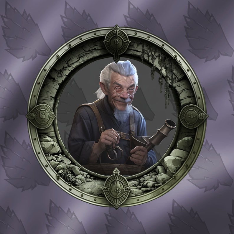 Custom TTRPG Token Frame: Stone Border, 10 Colors (PSD & PNG) - Etsy