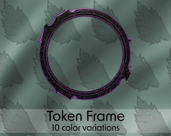 Niet storen tokenlijst, 10 kleuren, virtueel tafelblad overlay (digitale download)