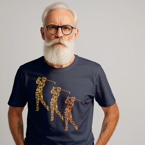 Golf T-Shirts, Golfer Gift for Dad, Cool Golfing Tee, Father&#39;s Day T-Shirts, Golf Lover T Shirt, Golf Player, Sport TShirt