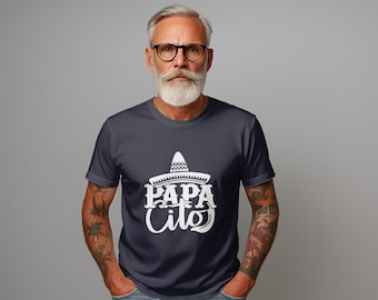 Papacito T-Shirt: Funny Dad Sombrero Cinco de Mayo Gift