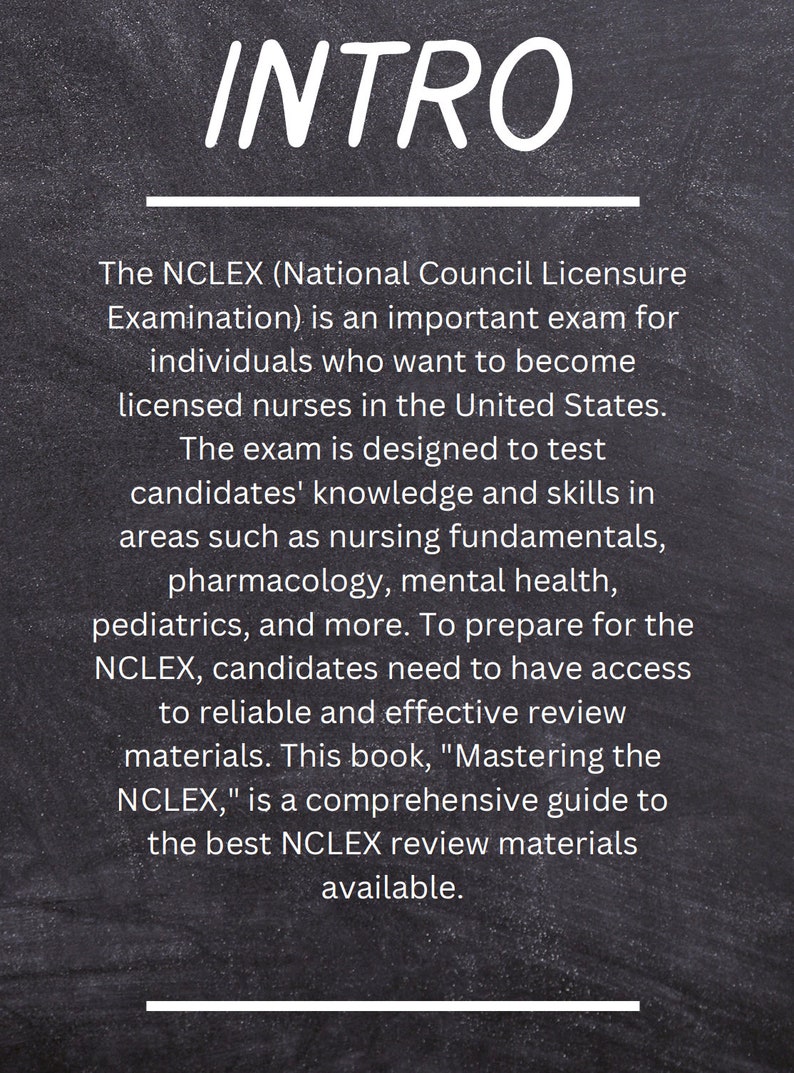 Mastering the NCLEX: A Comprehensive Guide image 2