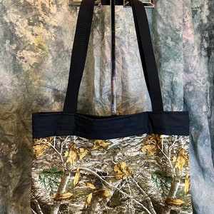 Camo tote bag