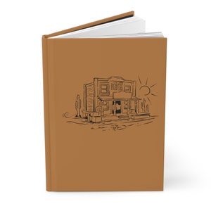 Western Saloon Hardcover Journal