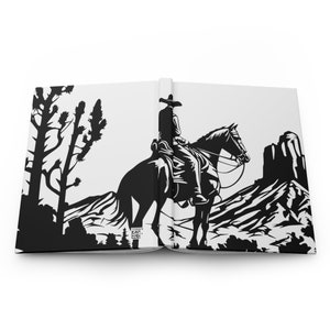 Vaquero del desierto Cuaderno de tapa dura