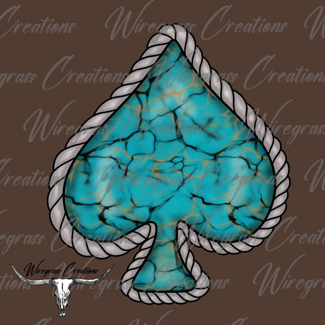 Spade Rurquose Turquoise Spade - Etsy