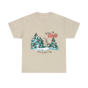 Giddy Up Jingle Horse Tee! Oversized Gift Ideas Cute T-Shirt Cowgirl Graphic Rodeo Top Country Concert Christmas Party Festive Cowboy Fun
