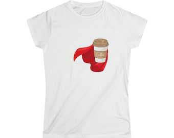 Coffee is my Hero Women's Softstyle Tee