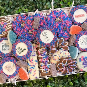 Divorce Gift Set - Congrats on Your Divorce Chocolate Gift Package