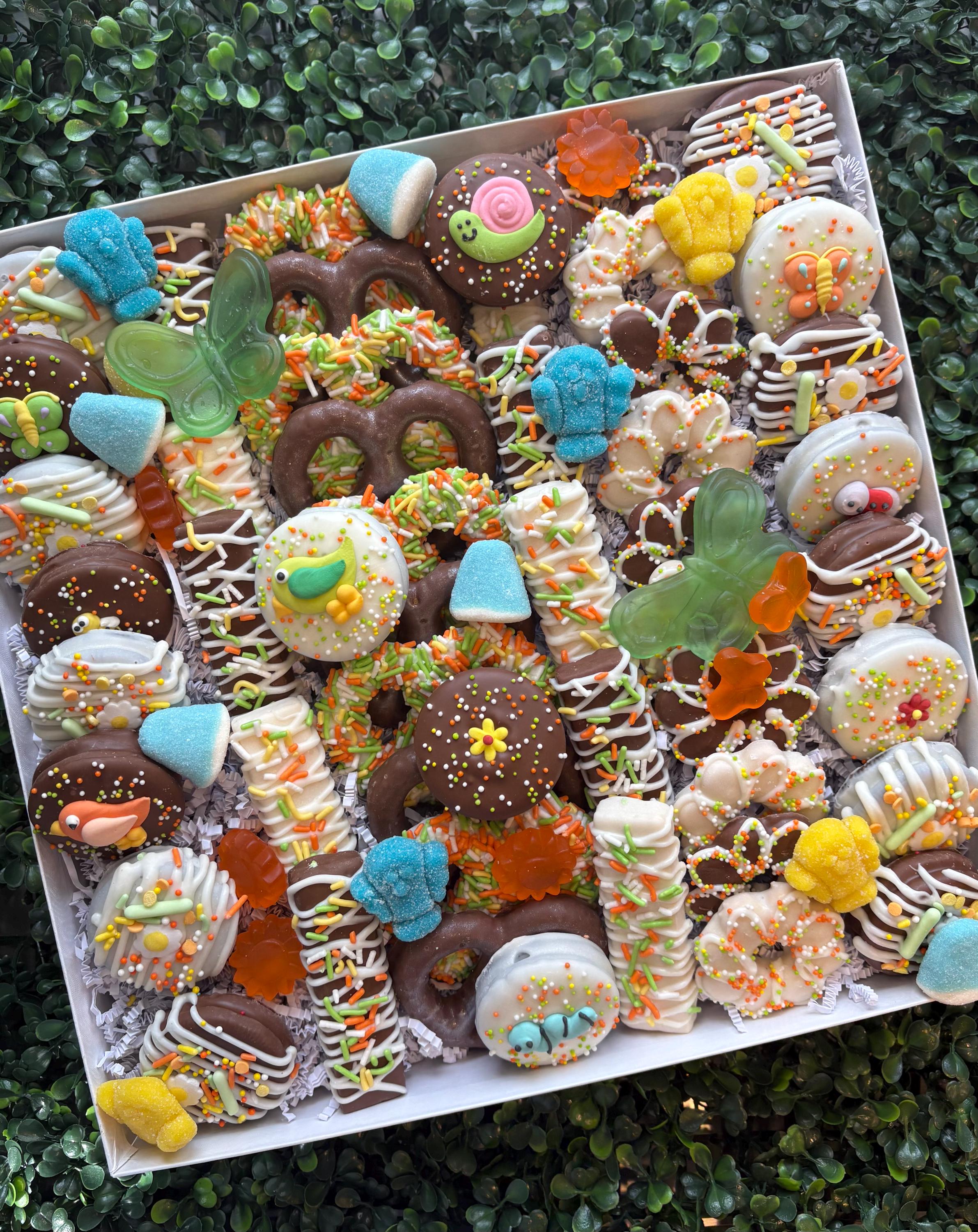 Spring Candy Spring Gift Box – Bright & Cheerful Chocolate-covered Treats With ...