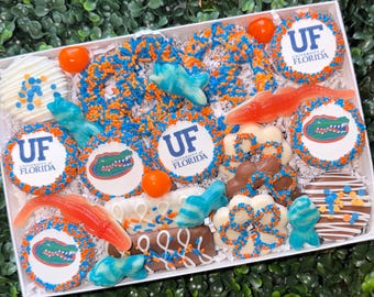 College Commitment Gift Box – School Colors, Mascot Treats, Congrats Student