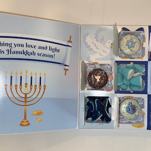 Hanukkah Countdown Calendar - 8 Day Hanukkah Cookie “Advent” Calendar