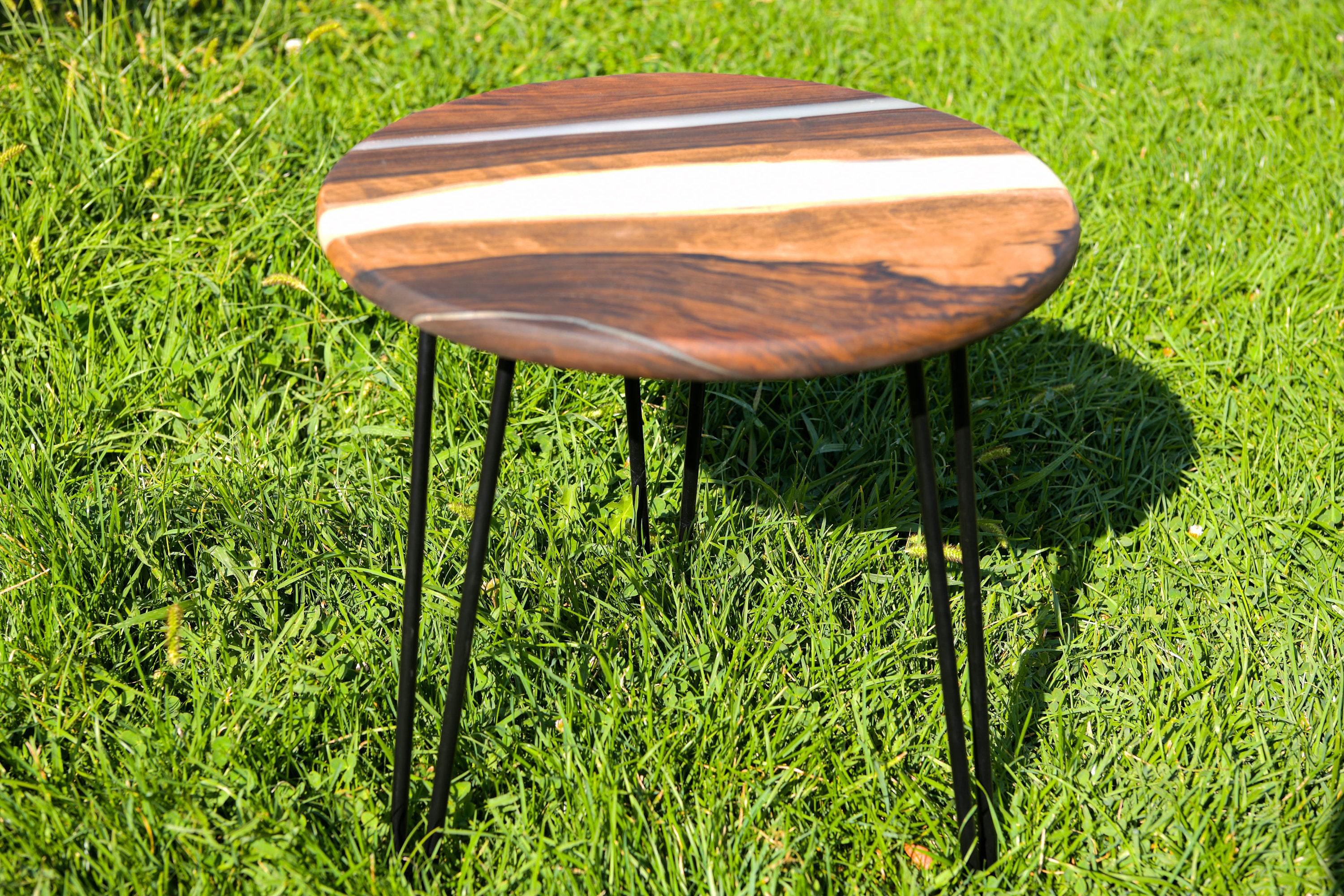 Epoxy Resin Table Unique Coffee Table Walnut Table Epoxy Handmade Table