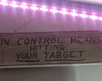 Wooden plaque