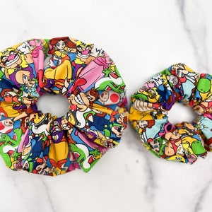 Italian Plumber Brothers Party Scrunchie