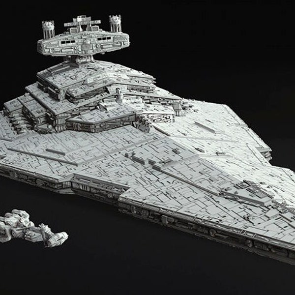 Star Destroyer 3d Print - Etsy