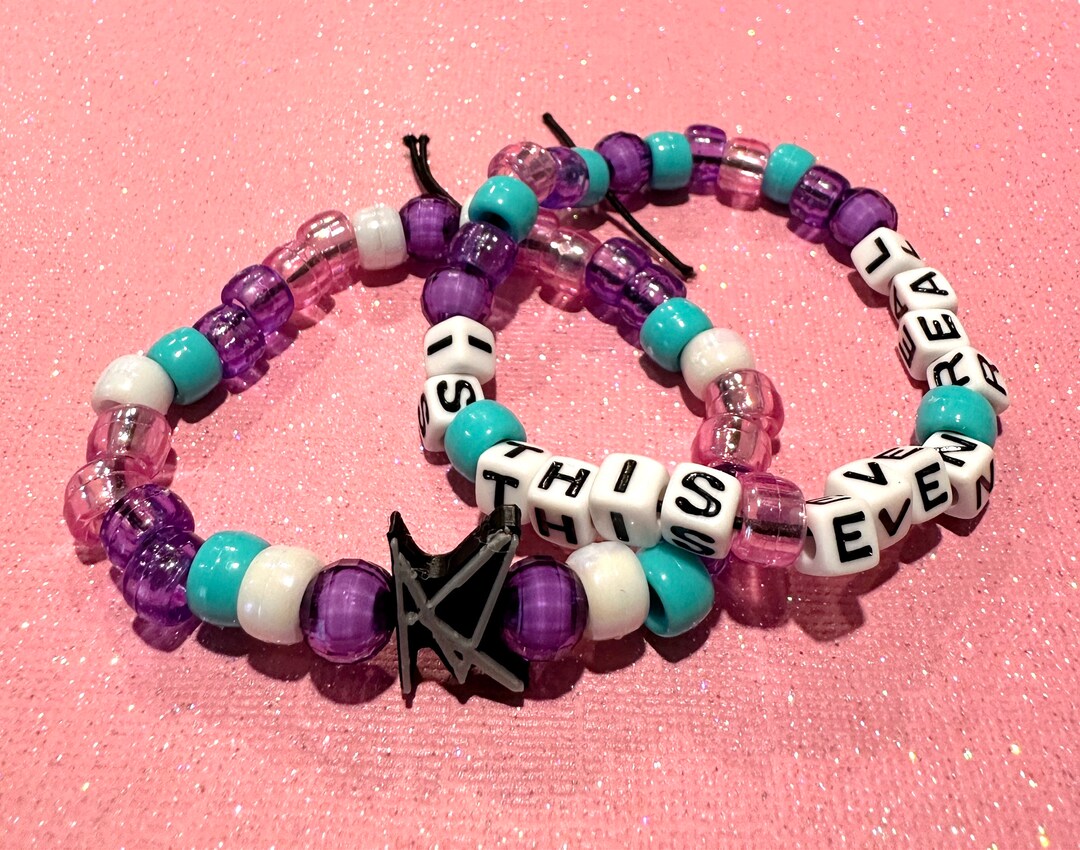 Heartbeat Kandi Rave Bracelet Bundle Etsy