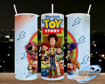 Toy Inspired Tumbler, 20oz Skinny Tumbler, Straight, 20 oz. Designs, Woody png, Sublimation, tumbler designs, PNG file,
