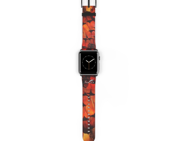 Red Pheasant Watch Band