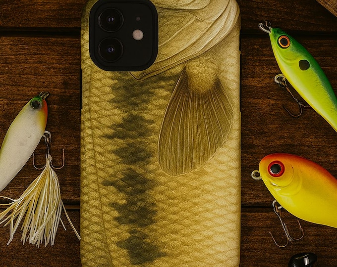 Largemouth Bass Phone Case | Fishing Gift iPhone, Google and Samsung Cover | Slim Protective Case for Anglers and Outdoorsmen | Knox&Co.