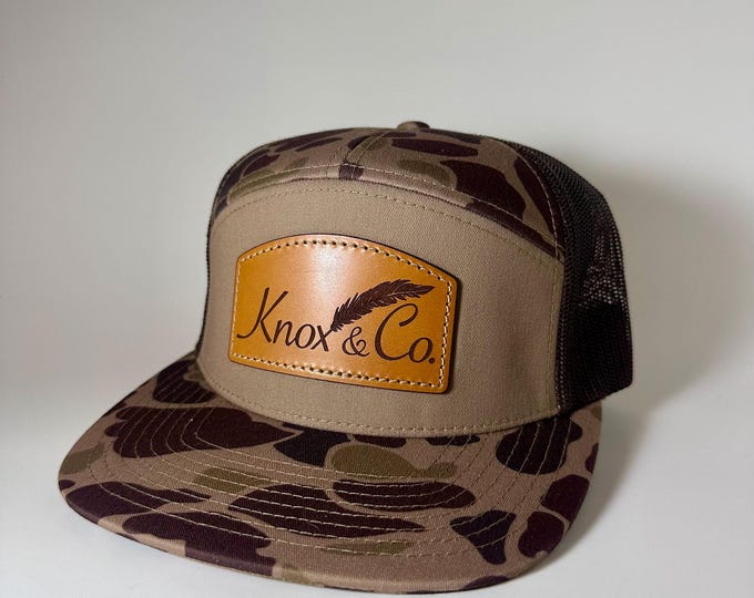 Old School Duck Camo Knox&Co. Trucker Hat