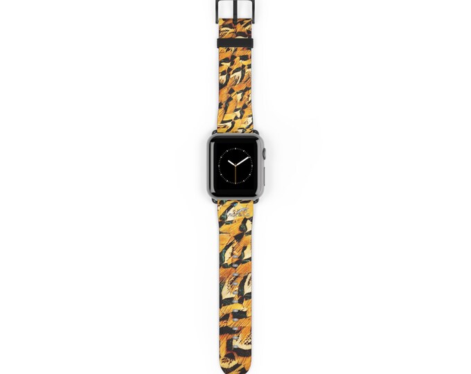 Gold Pheasant Watch Band